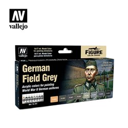 Vallejo Paint - Figure Series German Field Grey Set 8x17ml