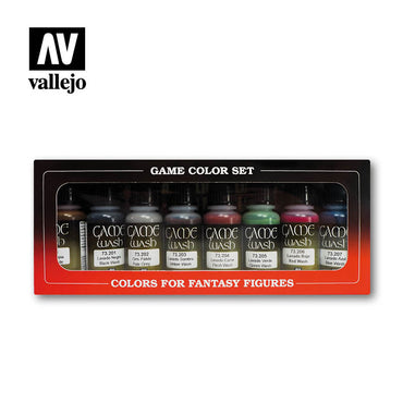 Vallejo Paint - Model Colors Set - Washes 8x17ml
