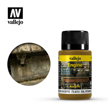 Vallejo Weathering Effects Oil Stains 40ml