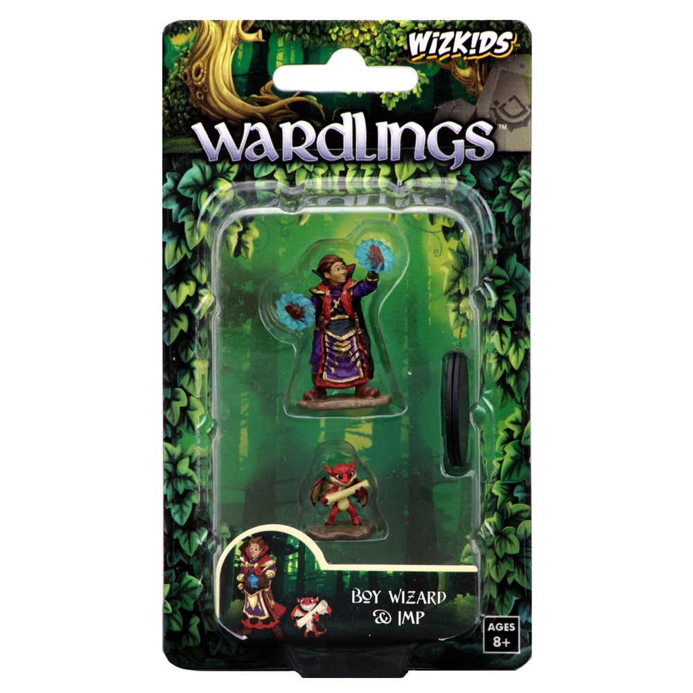 Wardlings Boy Wizard & Imp