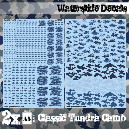 Green Stuff World: Waterslide Decals - Classic Tundra Camo