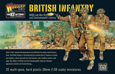 Bolt Action WWII British Infantry plastic boxed set