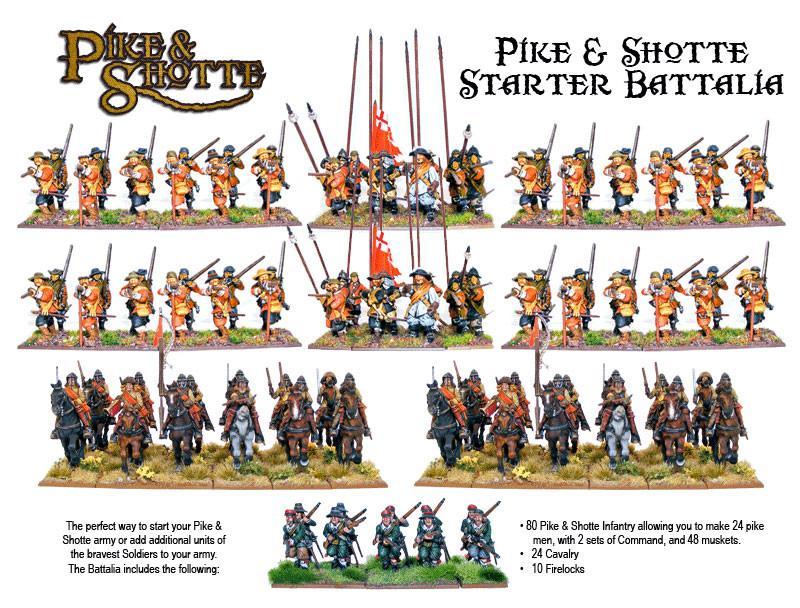 Pike & Shotte Battalia Starter Army