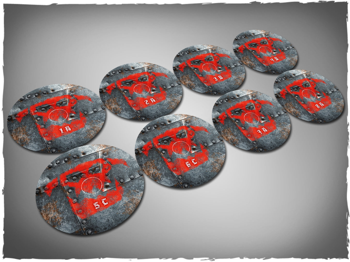 DeepCut Studio WH40K objective markers #4
