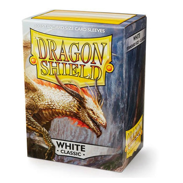 Dragon Shield 100 Standard Classic Sleeves - White