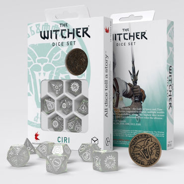 The Witcher Dice Set Ciri The Lady of Space and Time