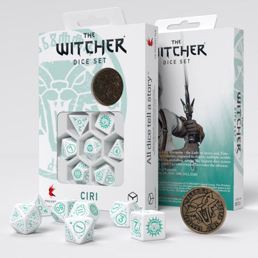 The Witcher Dice Set Ciri The Law of Surprise