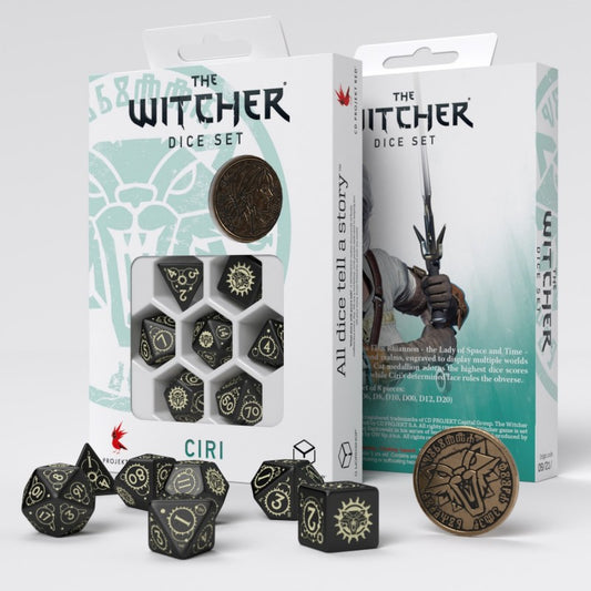 Witcher Dice Set Ciri The Zireael