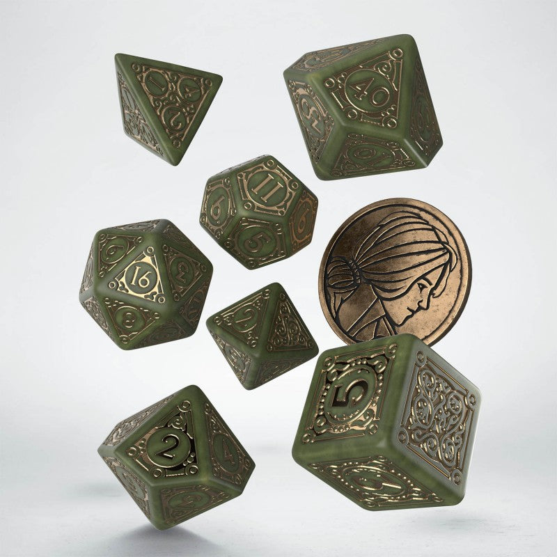The Witcher Dice Set Triss The Fourteenth of the Hill