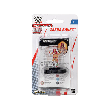 WWE HeroClix Sasha Banks Expansion Pack Series 1