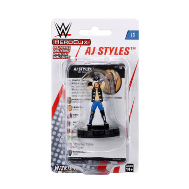 WWE HeroClix AJ Styles Expansion Pack Series 1