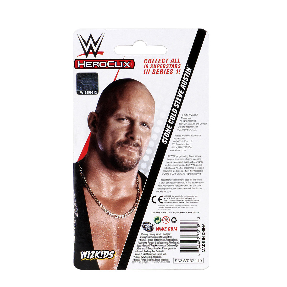 WWE HeroClix Stone Cold Steve Austin Expansion Pack Series 1