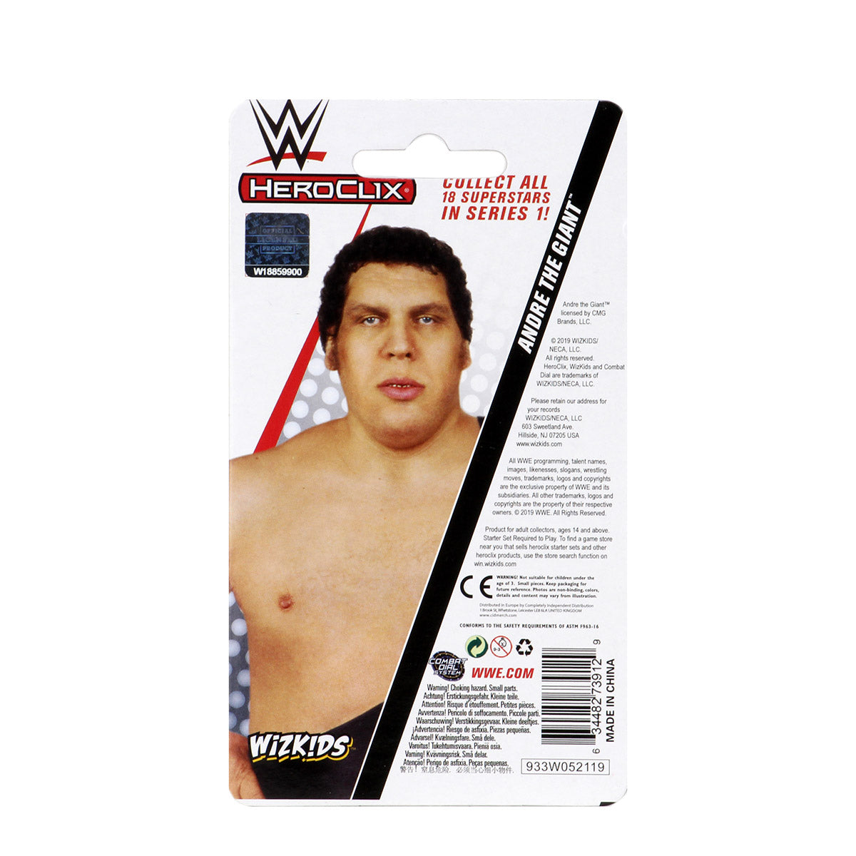 WWE HeroClix Andre the Giant Expansion Pack Series 1