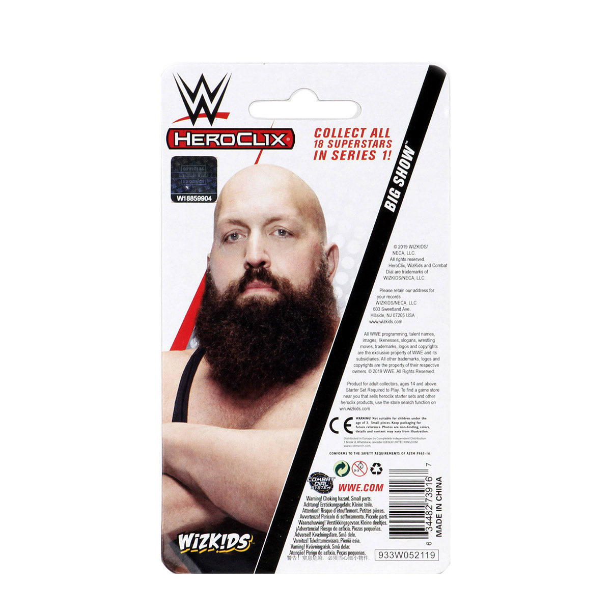 WWE HeroClix Big Show Expansion Pack Series 1