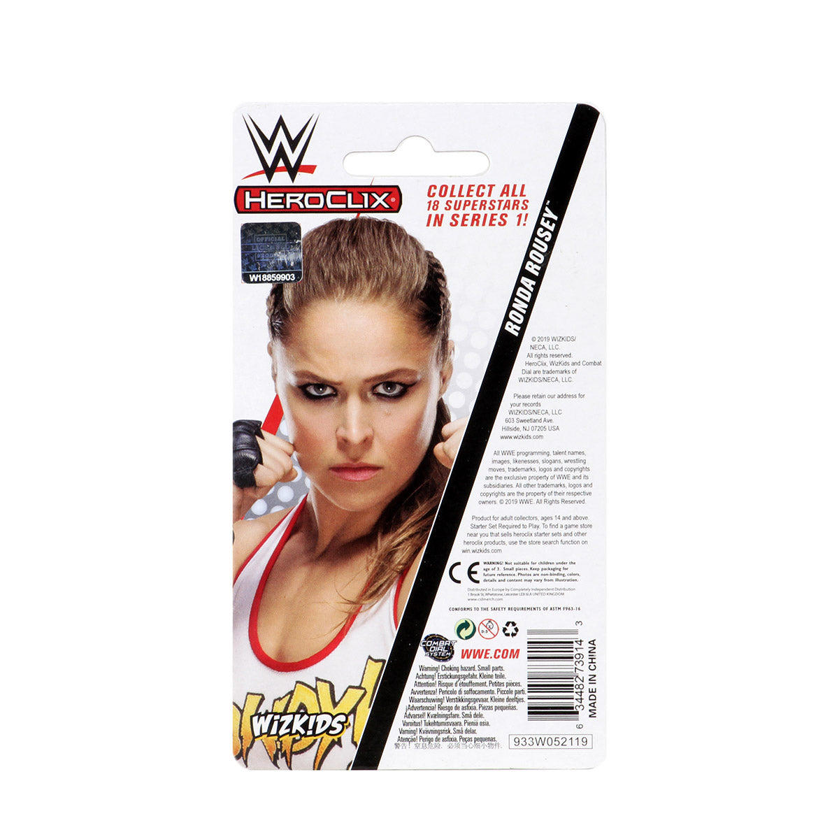 WWE HeroClix Ronda Rousey Expansion Pack Series 1