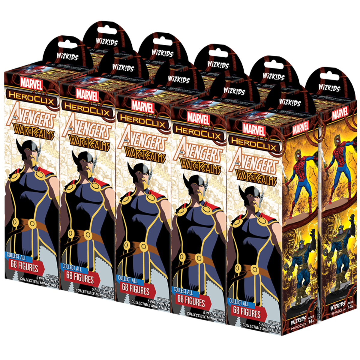 Avengers War of the Realms Booster Brick: Marvel HeroClix
