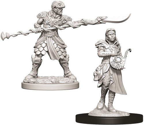 D&D Nolzur's marvelous Miniatures Yuan-Ti Pureblood Adventurers