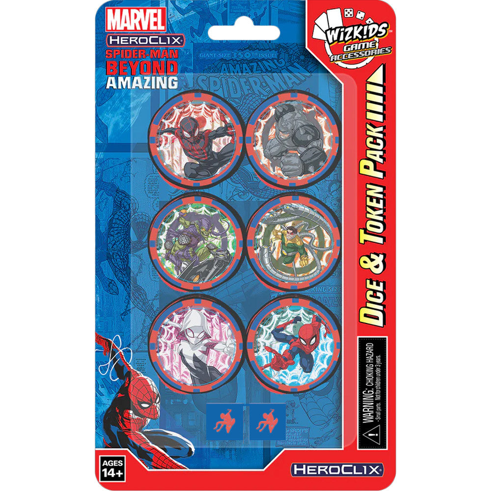 Spider-Man Beyond Amazing Dice & Token Pack: Marvel HeroClix
