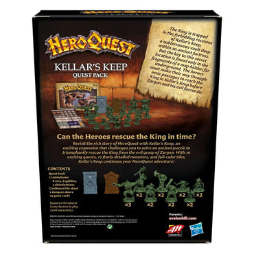 Hasbro HeroQuest: Kellar's Keep Quest Pack Expansion