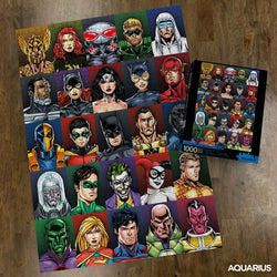 DC Comics Jigsaw Puzzle Faces (1000 pieces)