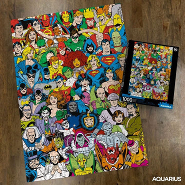 DC Comics Jigsaw Puzzle Retro Cast (1000 pieces)