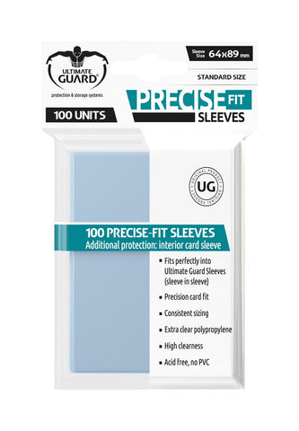 Ultimate Guard Precise Fit Sleeves Standard Size (100 sleeves)