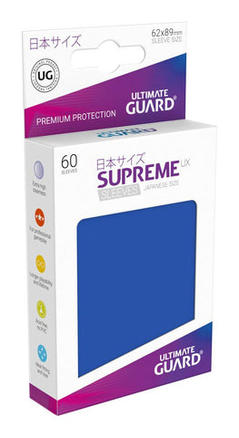 Ultimate Guard Supreme UX Sleeves Japanese Size Blue (60