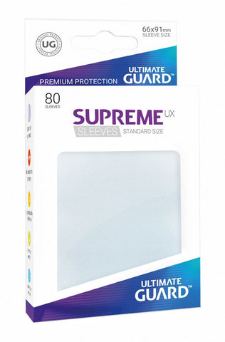 Ultimate Guard Supreme UX Sleeves Standard Size Frosted (80)