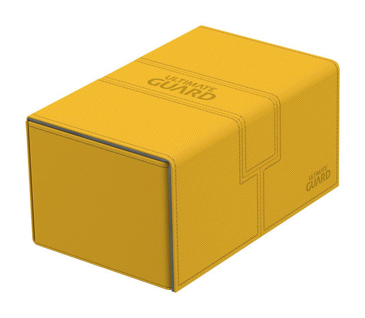 Ultimate Guard Twin Flip'n'Tray Deck Case 160+ Standard Size XenoSkin Amber
