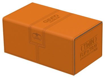 Ultimate Guard Twin Flip´n´Tray Deck Case 200+ Standard Size XenoSkin Orange