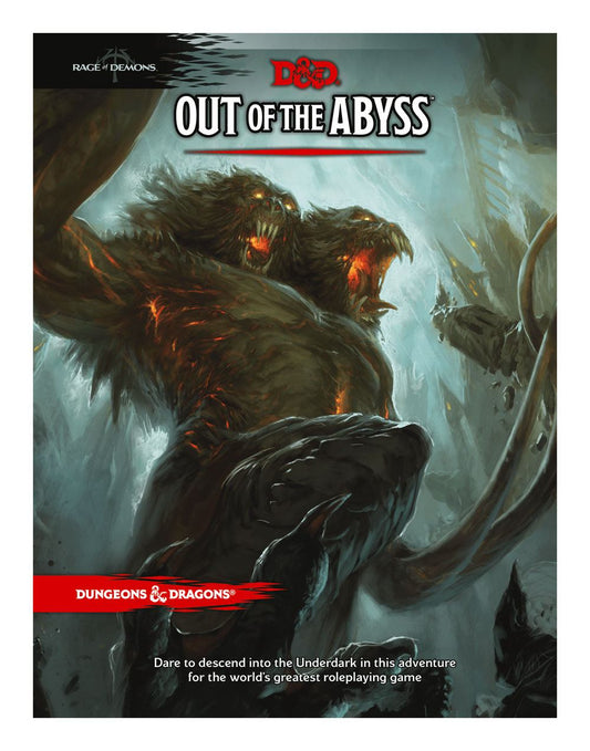 Dungeons & Dragons RPG Adventure Rage of Demons - Out of the Abys English