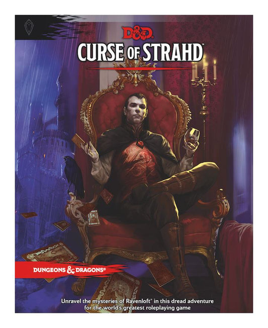 Dungeons & Dragons RPG Adventure Curse of Strahd English