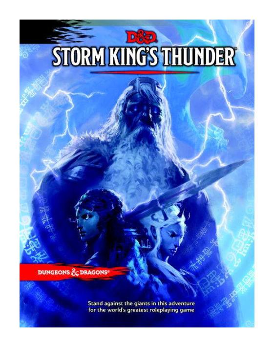 Dungeons & Dragons RPG Adventure Storm King's Thunder English
