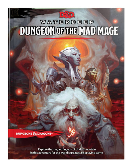 Dungeons & Dragons RPG Adventure Waterdeep: Dungeon of the Mad Mage English