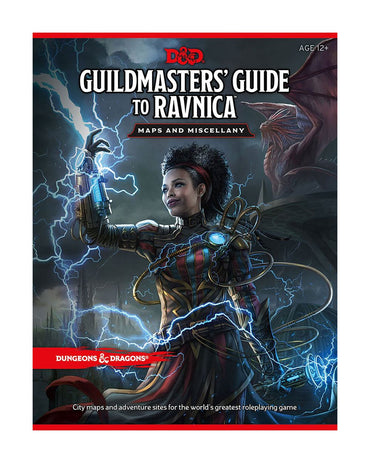 Dungeons & Dragons RPG Guildmasters' Guide to Ravnica Maps and Miscellany English