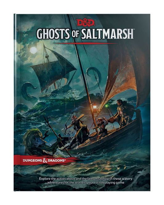 Dungeons & Dragons RPG Adventure Ghosts of Saltmarsh English