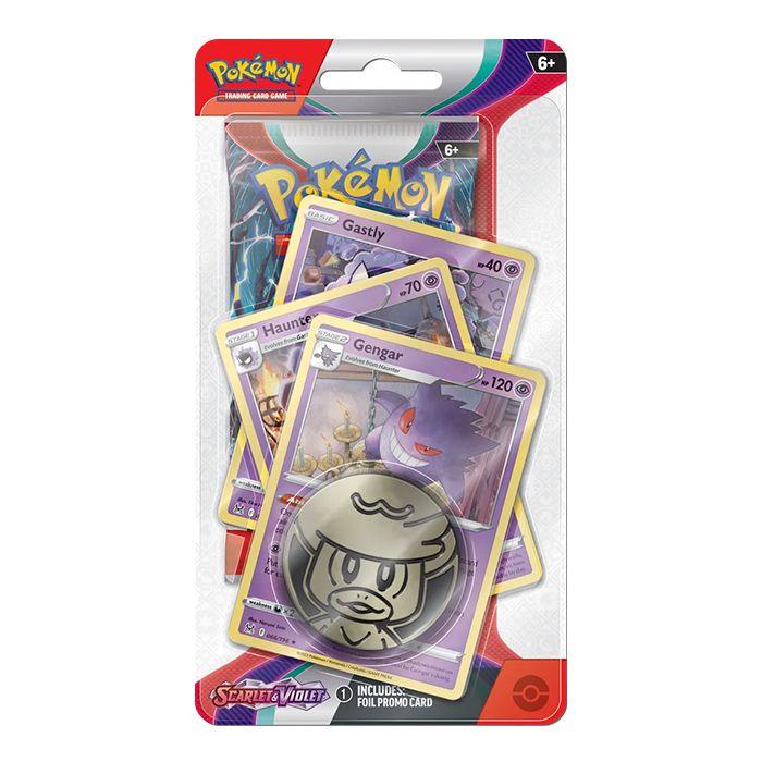 Pokemon TCG: Scarlet & Violet 1 Premium Checklane Blister Gengar