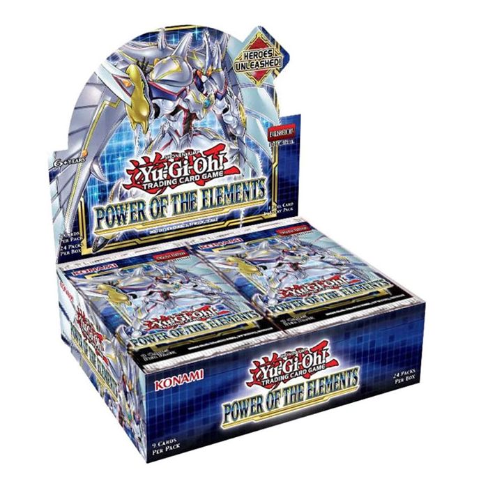 Yu-Gi-Oh! - Power Of The Elements Booster Box Case (12 x 24 Packs)