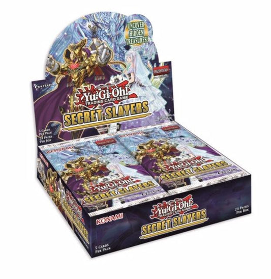 Yu-Gi-Oh Secret Slayers Booster Box 24 Packs
