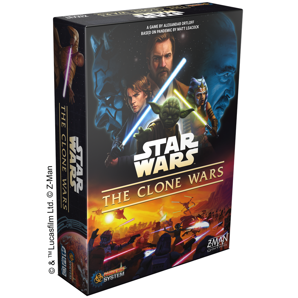 Pandemic : Star Wars : The Clone Wars Board Game Z-Man Games