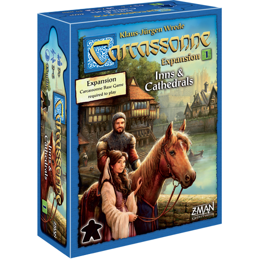 Carcassonne Expansion Inns & Cathedrals Boardgame