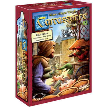 Carcassonne Expansion Traders and Builders Boardgame